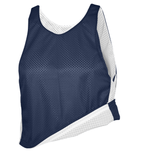 ADULT  REVERSIBLE LACROSSE JERSEY - Navy Blue, M
