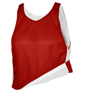 ADULT  REVERSIBLE LACROSSE JERSEY - Red, M