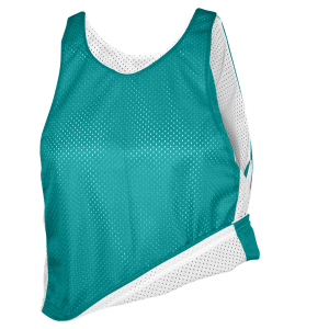 ADULT  REVERSIBLE LACROSSE JERSEY - Teal, M