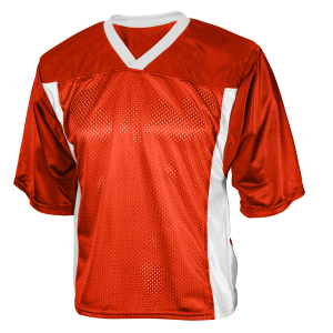 ADULT  LACROSSE JERSEY - Orange, M