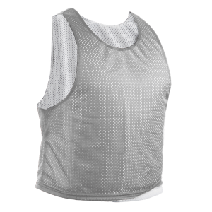 Adult Lacrosse Reversible Jersey - Silver, M