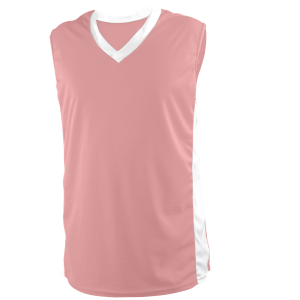 Youth Multi Sport Jersey Sleeveless - Pink, M