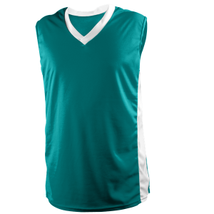 Youth Multi Sport Jersey Sleeveless - Teal, M
