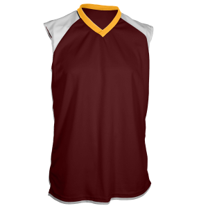 ADULT  MULTI SPORT JERSEY - Maroon, M