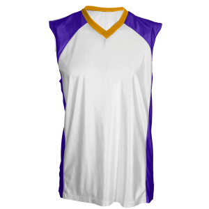 YOUTH  MULTI SPORT JERSEY - Purple, M