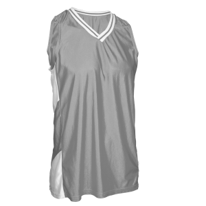 ADULT  MULTI SPORT JERSEY - Silver, M