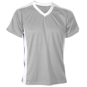 ADULT  SOCCER JERSEY - Silver, M
