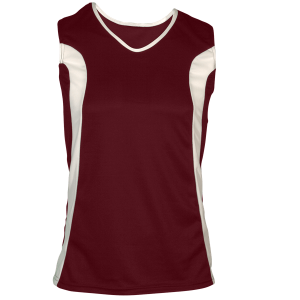 YOUTH  MULTI SPORT JERSEY - Maroon, M