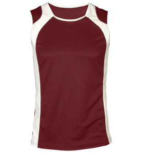 YOUTH  MULTI SPORT JERSEY - Maroon, M