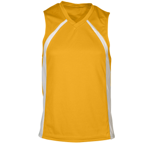 ADULT  MULTI SPORT JERSEY - Gold, M