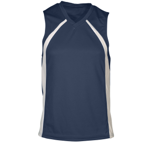 ADULT  MULTI SPORT JERSEY - Navy Blue, M