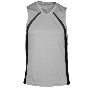 ADULT  MULTI SPORT JERSEY - Silver, M
