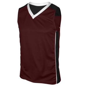 YOUTH  MULTI SPORT JERSEY - Maroon, M