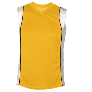 YOUTH  MULTI SPORT JERSEY - Gold, M