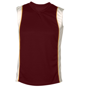 YOUTH  MULTI SPORT JERSEY - Maroon, M