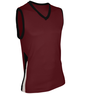 YOUTH  MULTI SPORT JERSEY - Maroon, M