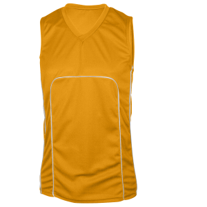 ADULT  MULTI SPORT JERSEY - Gold, M