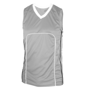 ADULT  MULTI SPORT JERSEY - Silver, M