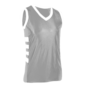 ADULT  MULTI SPORT JERSEY - Silver, M