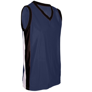 ADULT  MULTI SPORT JERSEY - Navy Blue, M