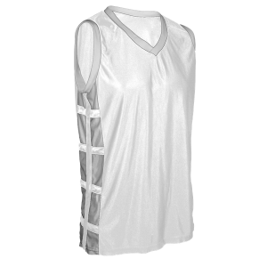 ADULT  MULTI SPORT JERSEY - Silver, M