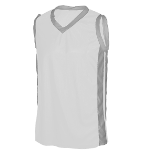 ADULT  MULTI SPORT JERSEY - Silver, M