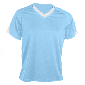 YOUTH SOCCER JERSEY - Columbian Blue, M