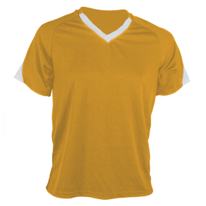YOUTH SOCCER JERSEY - Gold, M