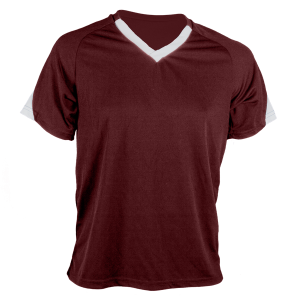 YOUTH SOCCER JERSEY - Maroon, M