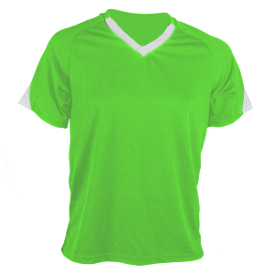 YOUTH SOCCER JERSEY - Neon Green, M