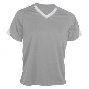 YOUTH SOCCER JERSEY - Silver, M