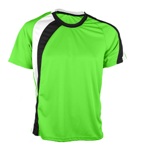 YOUTH SOCCER JERSEY - Neon Green, M