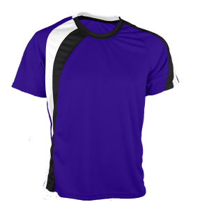 YOUTH SOCCER JERSEY - Purple, M