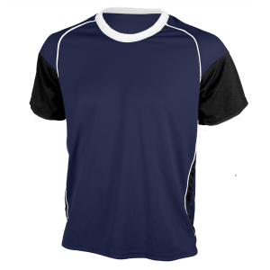 YOUTH SOCCER JERSEY - Navy Blue, M