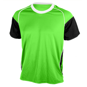 YOUTH SOCCER JERSEY - Neon Green, M