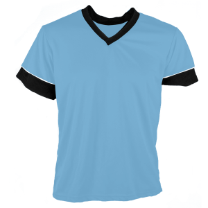YOUTH SOCCER JERSEY - Columbian Blue, M