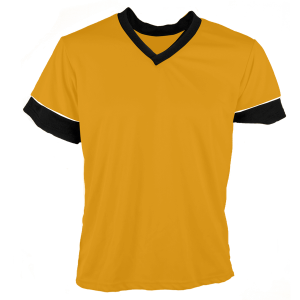 YOUTH SOCCER JERSEY - Gold, M