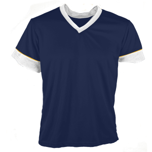 YOUTH SOCCER JERSEY - Navy Blue, M