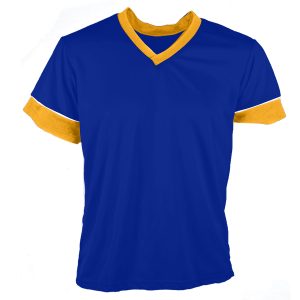YOUTH SOCCER JERSEY - Royal Blue, M