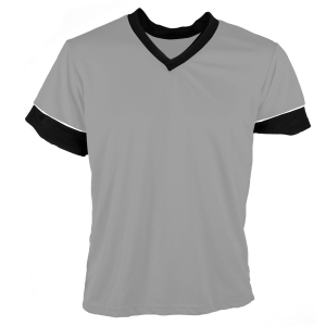 YOUTH SOCCER JERSEY - Silver, M