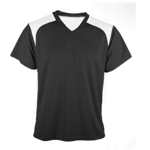ADULT  SOCCER JERSEY - Black, M