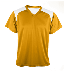 ADULT  SOCCER JERSEY - Gold, M