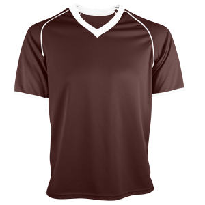 YOUTH SOCCER JERSEY - Brown, M