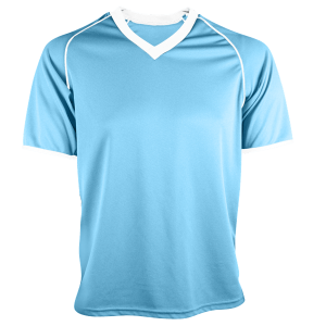 YOUTH SOCCER JERSEY - Columbian Blue, M