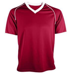 YOUTH SOCCER JERSEY - Cardinal, M