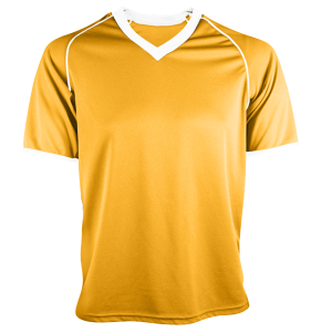 YOUTH SOCCER JERSEY - Gold, M