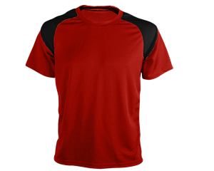 ADULT  SOCCER JERSEY - Black, M