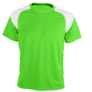 YOUTH SOCCER JERSEY - Neon Green, M