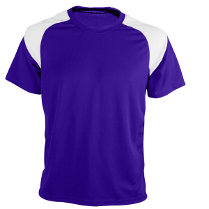 YOUTH SOCCER JERSEY - Purple, M