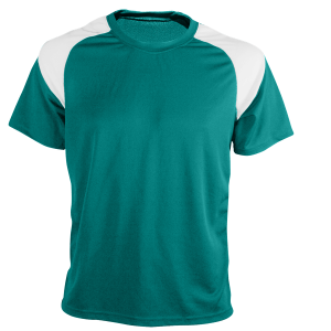 YOUTH SOCCER JERSEY - Teal, M